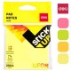 Клейкие листки DELI "Stick Up", 76х76 мм, неоновые, 4 цвета, 100 листов (044-02602)