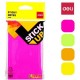 Клейкие листки DELI "Stick Up", 76х126 мм, ассорти неоновые, 100 листов, европодвес (044-02502)