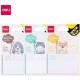 Клейкие листки DELI "Stick Up" Animals, 75х84 мм, 25 листов (044-55902)