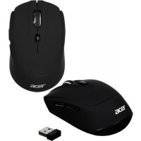 Мышь Acer OMR040, USB, Черный, Mouse Wireless, Optical 1600 dpi, 1AA, black