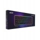 Клавиатура USB, Acer OKW302, Серый, KeyBoard 68 buttons, rus/lat, Silver