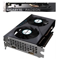 Видеокарта Gigabyte RX 6500 XT EAGLE [GV-R65XTEAGLE-4GD], 4 GB, SVGA PCI Express, HDMI/DP, GDDR6/64bit, [GV-R65XTEAGLE-4GD]