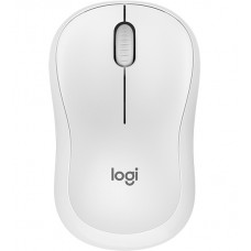 Мышь беспроводная Logitech M240 Silent Off White Bluetooth (черная, оптическая, 400-4000dpi, бесшумная) (910-007120)