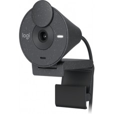 Веб-камера Logitech Brio 300 Graphite (Full HD, 1080p/30fps, угол обзора 70° по диагонали, 2Мп) (960-001436)