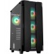 Корпус ATX midi tower Chieftec, Gaming Hunter, GS-01B-OP,  4*120mm ARGB fans, tempered glass, (без БП), Case