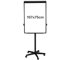 Доска-флипчарт DELI 75 x 106,7 см,  магнитно-маркерная, на роликах (044-V130)