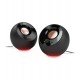 Акустическая система Creative Pebble SE 2.0, black, SPK active RMS 2.2Wx2, AUX, [51MF1725AA000]