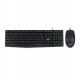 Клавиатура и мышь, USB, Acer OMW141, KeyBoard + mouse, 1.5 Cable, rus/lat, black