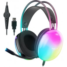 Гарнитура Aula Mountain S505, Черный, Garnitura 2.1m cable, LED (USB power), black