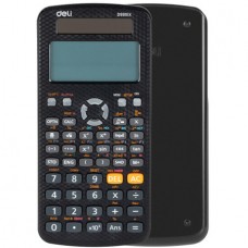 Калькулятор научный DELI ED-991EX, 12 разрядов, 552 функций, 180х90х20 мм, черный (044-D991EX)
