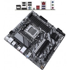Материнская плата Gigabyte B850M DS3H, MB Socket AM5, MATX, AMD B850 (2DP+HDMI), 4DDR5, 4PCIx16
