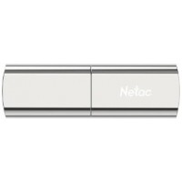 USB Флеш 256GB 3.2 Netac US2 NT03US2N-256G-32SL серебристый