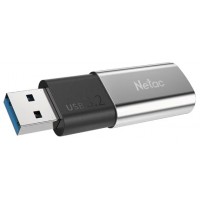 USB Флеш 128GB 3.2 Netac US2 NT03US2N-128G-32SL серебристый