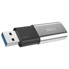 USB Флеш 128GB 3.2 Netac US2 NT03US2N-128G-32SL серебристый