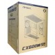 Корпус MATX mini tower Antec, CX600M Wood ARGB, [0-761345-10138-7], black-wood, Case 3*120 ARGB, (Без БП)