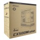 Корпус MATX mini tower Antec, CX500M ARGB, [0-761345-10143-1], черный, Case 3*120 ARGB, (Без БП), black