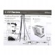 Корпус MATX mini tower Antec, CX500M ARGB, [0-761345-10143-1], черный, Case 3*120 ARGB, (Без БП), black