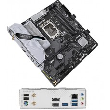 Материнская плата Gigabyte B760M GAMING PLUS WIFI DDR4, MB Socket1700, MATX, iB760 (DP+HDMI), 4DDR4, PCIx16