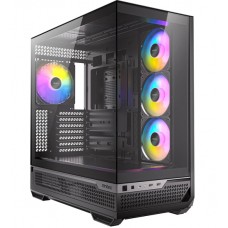 Корпус ATX midi tower Antec, C7 ARGB, [0-761345-10135-6], черный, Case 3*120 ARGB + 1*140 ARGB fan + ARGB fan hub, (Без БП), black