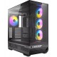 Корпус ATX midi tower Antec, C7 ARGB, [0-761345-10135-6], черный, Case 3*120 ARGB + 1*140 ARGB fan + ARGB fan hub, (Без БП), black