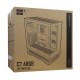 Корпус ATX midi tower Antec, C7 ARGB, [0-761345-10135-6], черный, Case 3*120 ARGB + 1*140 ARGB fan + ARGB fan hub, (Без БП), black