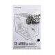 Корпус ATX midi tower Antec, C5 ARGB, [0-761345-10034-2], white, Case 7*120 ARGB+ ARGB fan hub, (Без БП)