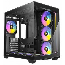 Корпус ATX midi tower Antec, C5 ARGB, [0-761345-10033-5], черный, Case 7*120 ARGB+ ARGB fan hub, (Без БП), black