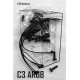 Корпус ATX midi tower Antec, C3 ARGB, [0-761345-10029-8], черный, Case 4*120 ARGB+ ARGB fan hub, (Без БП), black