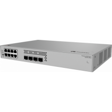 Коммутатор HUAWEI S220S-8P4J (L2, 8*10/100/1000BASE-T PoE+ ports 128W, 4*2.5GE SFP ports, AC power, Fanless)