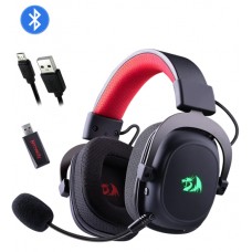 Беспроводная гарнитура  Redragon  Zeus Pro, Bluetooth Garnitura 64ohm, 20-20000Hz, black (71880)