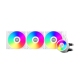 Водяное охлаждение для CPU PCCooler DA360 Pro ARGB WH TDP 300W 115X/1200/1700/1851/20XX/AM5/AM4