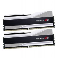 Комплект модулей памяти G.Skill Trident Z5, F5-6000U4040E16GX2-TZ5S, DDR5, 32 GB, silver, DIMM kit  (2x16GB), 40-40-40-76