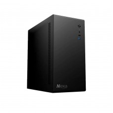 Компьютерный корпус Nexa Lite NL6519, Без БП, 1xUSB2.0, 1xUSB3.0, Black, mATX