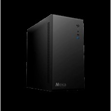 Компьютерный корпус Nexa Lite NL6519, Без БП, 1xUSB2.0, 1xUSB3.0, Black, mATX