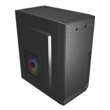 Компьютерный корпус FSP CST120, Без БП, 2xUSB2.0, 1xFAN80, Black, mATX