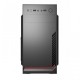 Компьютерный корпус FSP CST120, Без БП, 2xUSB2.0, 1xFAN80, Black, mATX