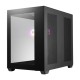 Компьютерный корпус FSP CMT380B (ARGB), Без БП, 2xUSB3.0/Type-C, 3xFAN120 ARGB, 2xGlass, Black, ATX