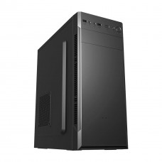 Компьютерный корпус FSP CMT160, Без БП, 1xUSB3.0/2xUSB2.0, HD Audio, w/o FAN, Black, ATX
