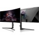 Монитор  34" NPC MP3429-Y, WQHD Curved VA, 165Hz, 1ms, 300 cd/m2, 1000:1, DP/2HDMI, USB, Spk 2x3W