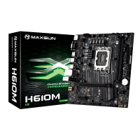 Материнская плата MaxSun Challenger H610M, LGA1700 H610, 2xDDR4 3xSATA 1xM.2 HDMI+DP+VGA mATX