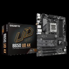 Материнская плата GIGABYTE B650 UD AX, AM5 B650, 4xDDR5, HDMI+DP, PCIe4.0, 3xM.2, ATX