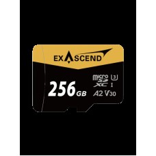 Карта памяти MicroSD Exascend Catalyst, 256Gb, SDXC I, UHS-I (V30), R175/W150 +SD adapter