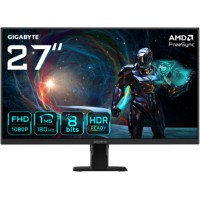 Монитор Gigabyte GS27FA, 27', SS IPS, 180Hz, 1ms, 1920x1084, 1000:1, 105% sRGB, 2xHDMI, DP1.4, HDR