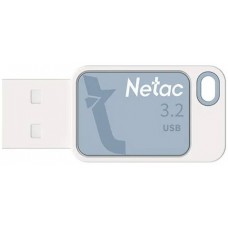 Флэш-накопитель Netac UA31 USB3.2 Flash Drive 64GB, Plastic, Blue