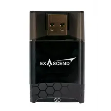 Картридер Exascend EXCRSDU2, 2 slots, SDXC - UHS-II, microSDXC - UHS-I, USB 3.2