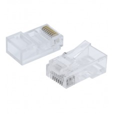 Коннектор RJ-45 Cablexpert PLUG3UP6/10, упаковка, Connector for UTP, (в пакете 10 штук)