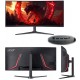 Монитор Acer Nitro ED340CUJ0BMIIP 23.8" 1920x1080 IPS 250cd/m2 1000:1 1ms HDMI DisplayPort