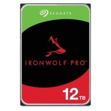 Жёсткий диск HDD 12Tb Seagate IronWolf Pro ST12000NT001, CMR, 3.5" 7200rpm 256Mb, SATA