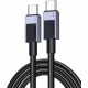 Кабель Ugreen L512 USB-C to to USB-C PD Fast Charging 2m 45064