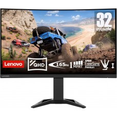Монитор Lenovo 66F2GAC1EU G32qc-30 31.5" VA/2560 x 1440/165Hz/FreeSync Premium/1ms/2500:1/3M:1/350nit/1500R/Lift 135mm/2 x HDMI 2.0/DP 1.4/DP in box (66F2GAC1EU)